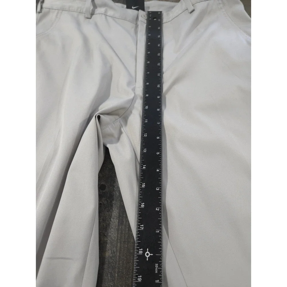 Nike Golf Dri-FIT Mens Pants 33x34 Stretch Performance Chinos Tan